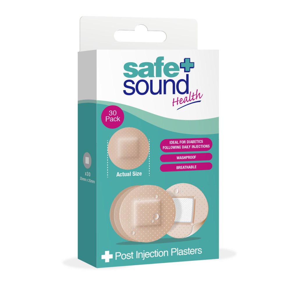 SAFE & SOUND 30 Pansements stériles étanches (petits formats)