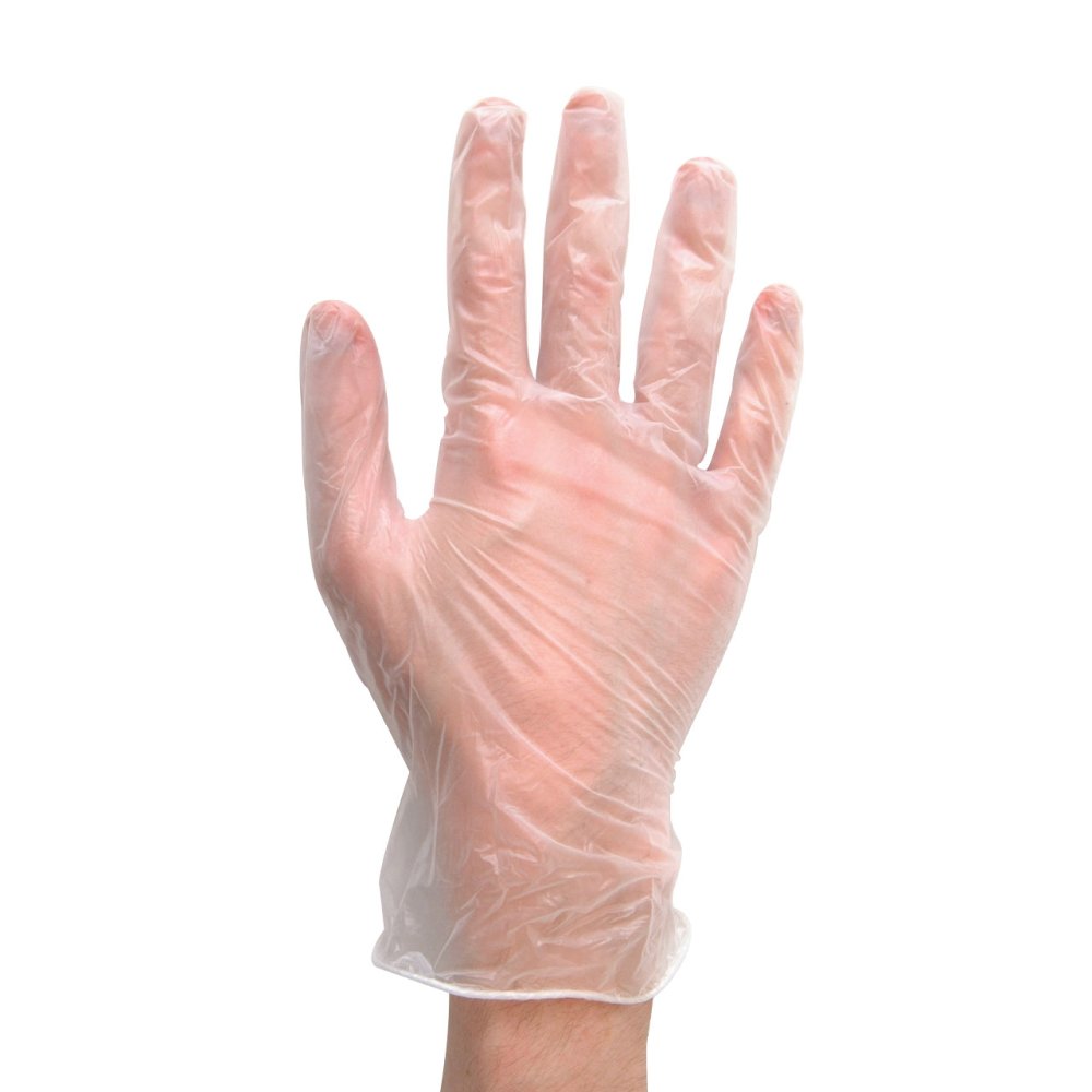 Safe & Sound GANTS VINYLES 10 PIÈCES