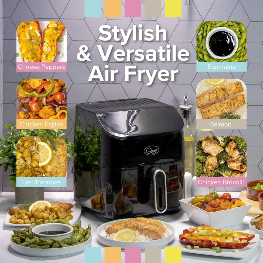 Quest 6L Digital Air Fryer - COLOUR BOX