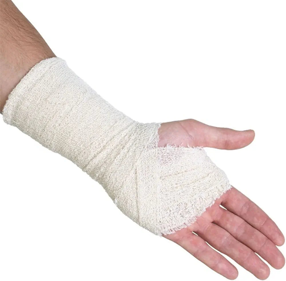 Lot de 20 Bandes Crêpe Premium 7,5cm x 4,5m - Soulage les Gonflements Musculaires - Soutien en cas de Blessure/Entorse