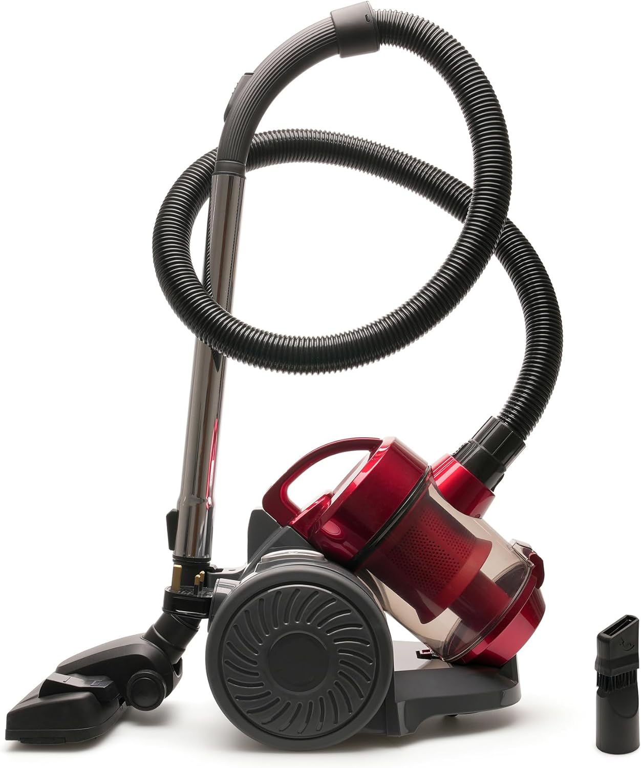 Aspirateur Cyclonique sans Sac à Fil HomeLife 800 W - Rouge