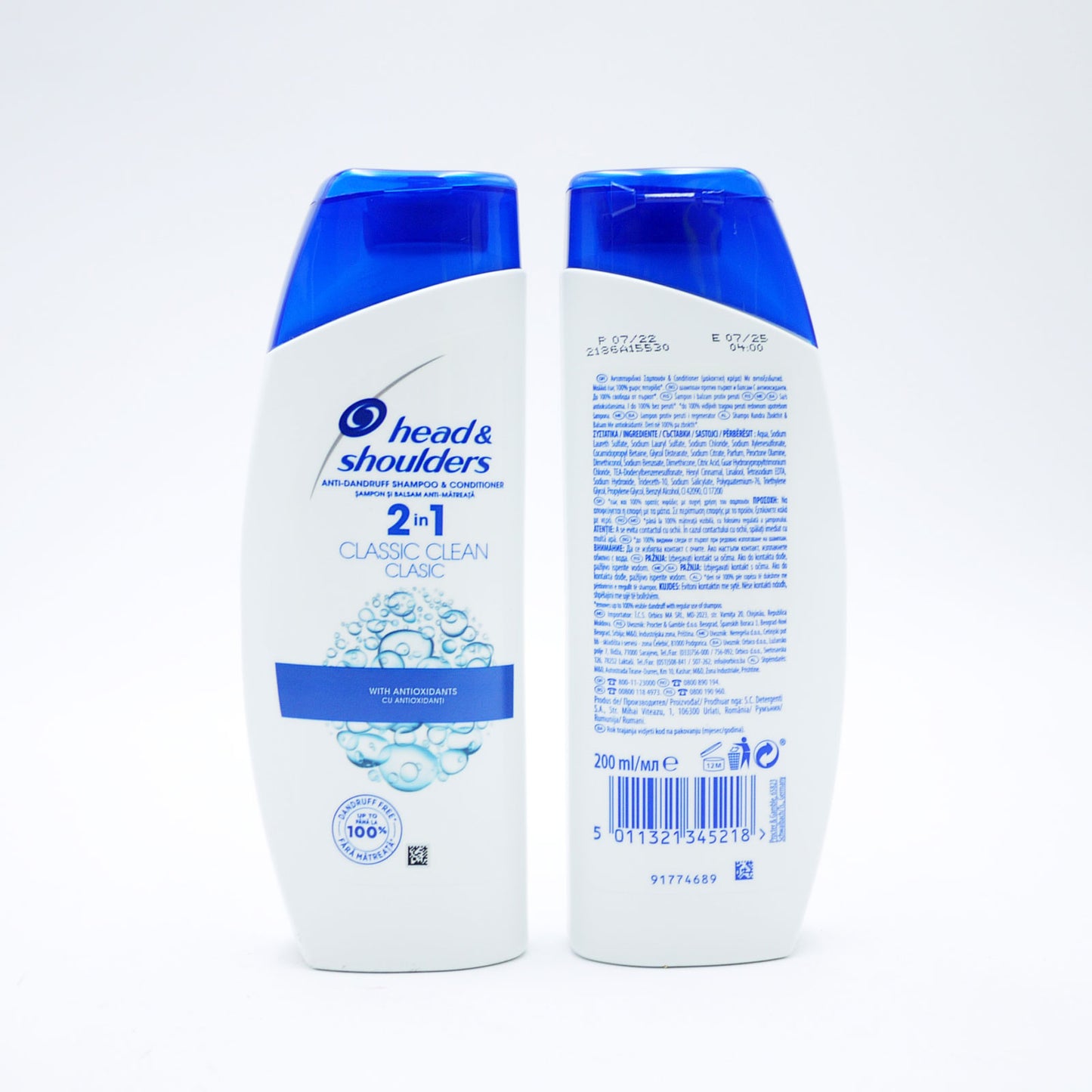 H&S SHAMPOOING CLASSIQUE 2EN1(C) 200ml