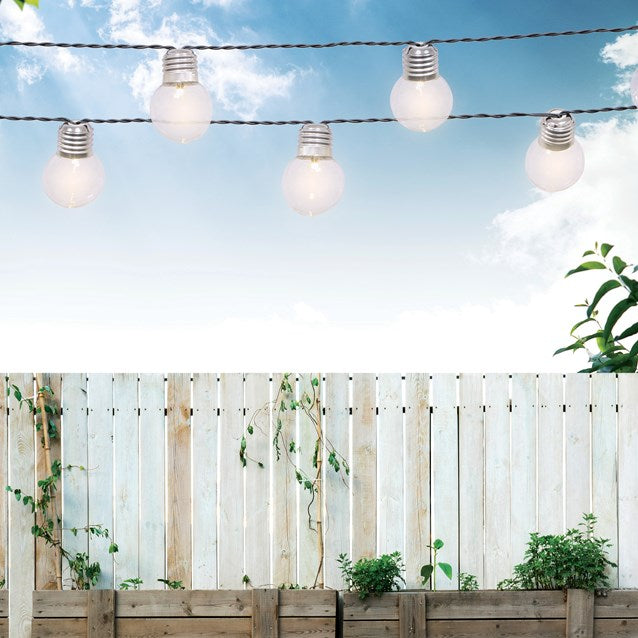 Guirlande lumineuse de fête 50 LED - Blanc chaud
