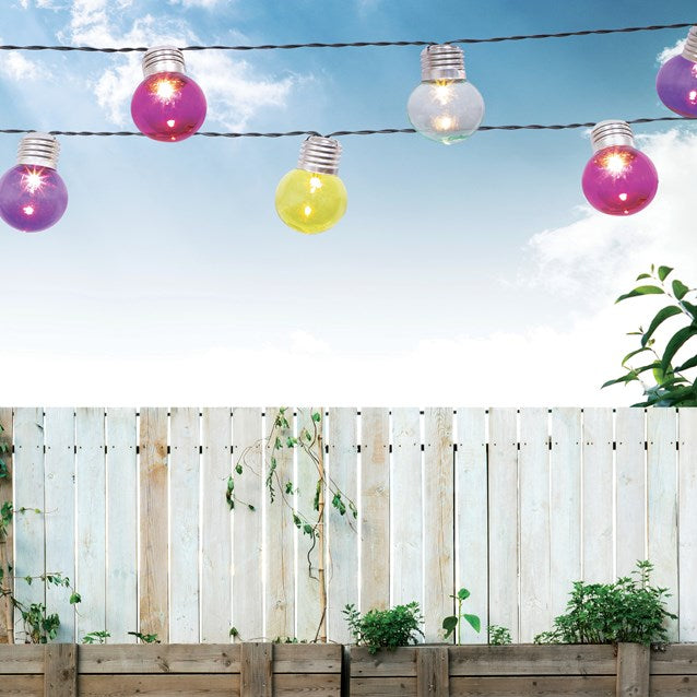 50 guirlandes lumineuses rétro – multicolores