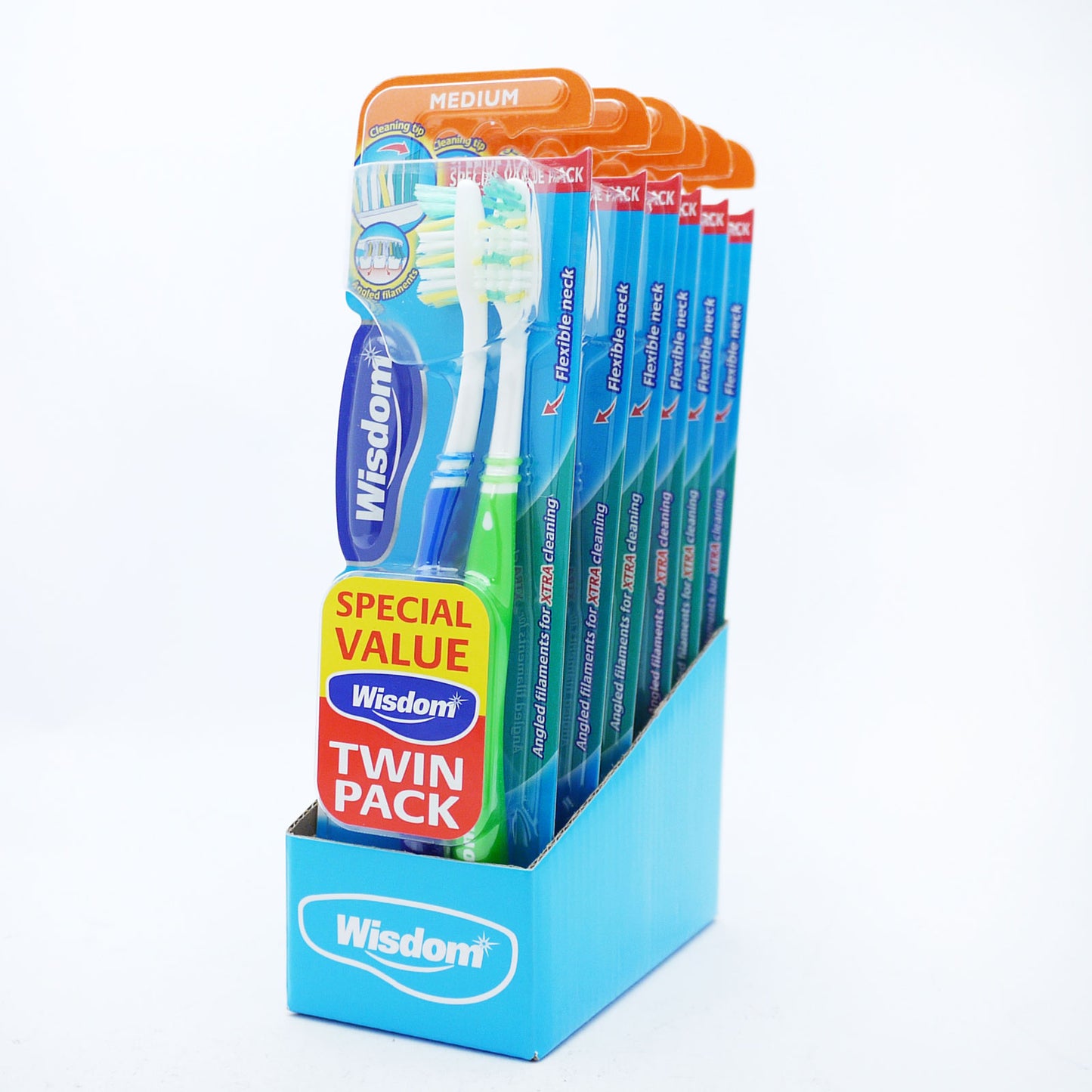 BROSSE À DENTS WISDOM EXTRA CLEAN MEDIUM