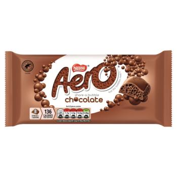 Barre à partager au chocolat au lait Aero 90g