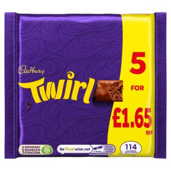 Cadbury Twirl 5 x 21,5g (107 g)