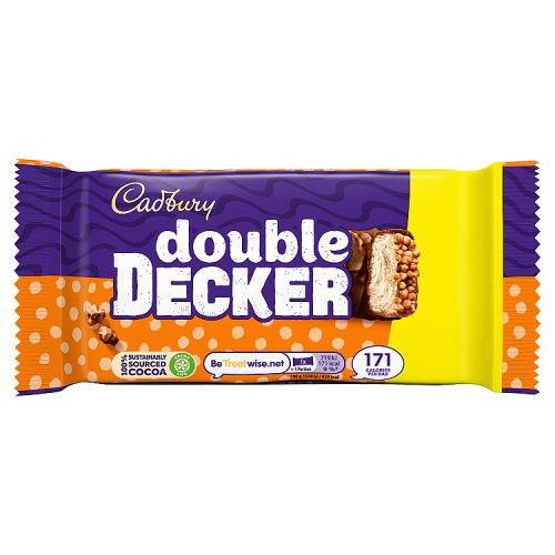 Cadbury Double Decker Prix de vente conseillé 1,65 £ 4 x 37,3 g (149,2 g)