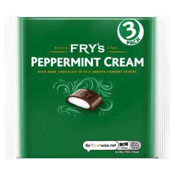Lot de 3 crèmes à la menthe Fry's 147 g