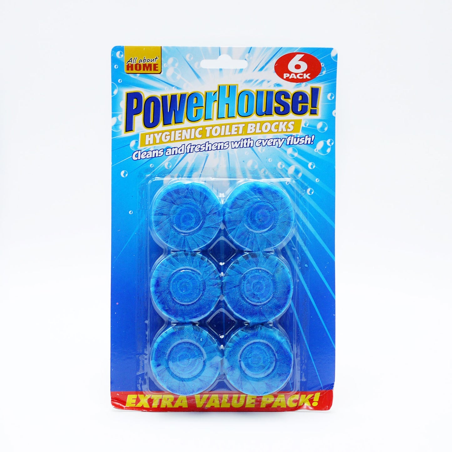 BLOC WC POWER HOUSE BLEU 6 pièces