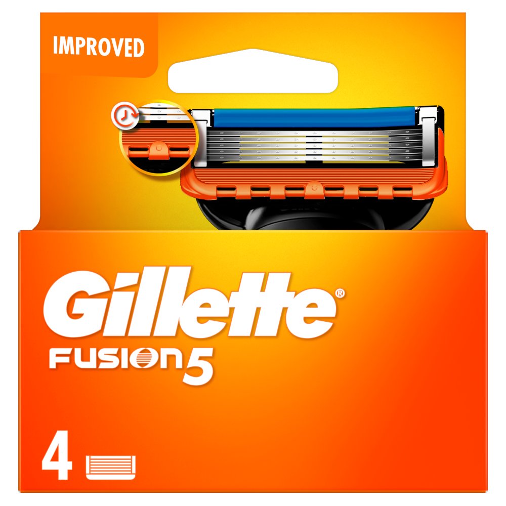 Gillette Fusion5, paquet de 4