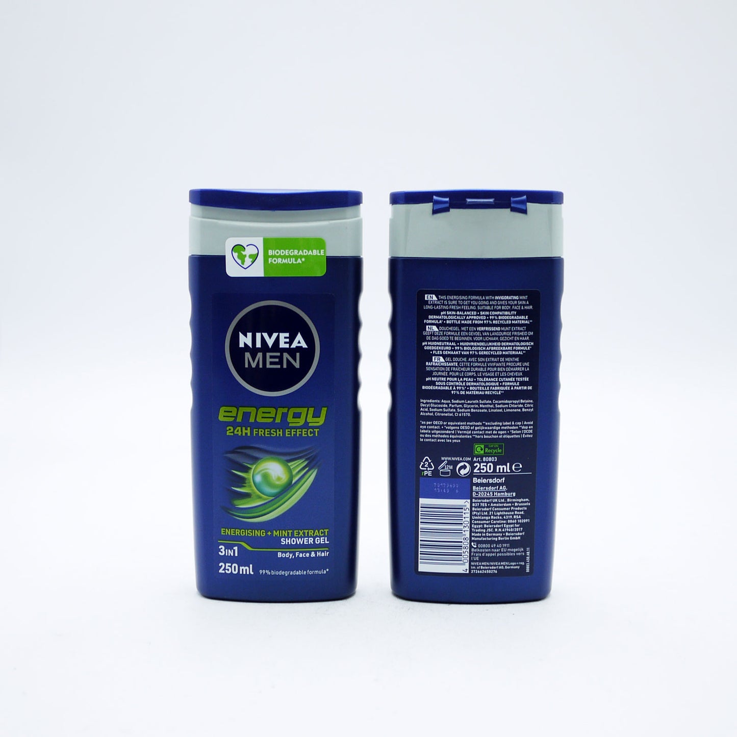 NIVEA MEN GEL DOUCHE ÉNERGISANT 250ml