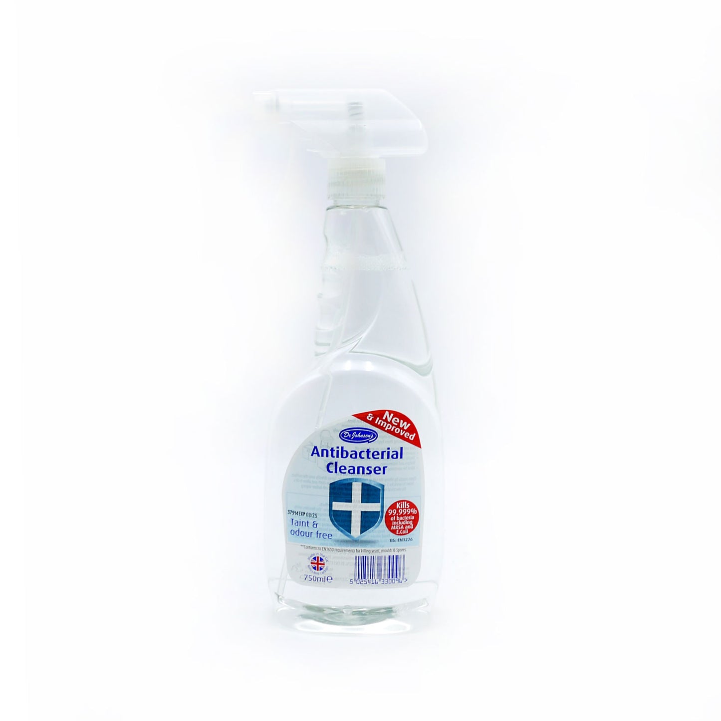 DR JOHNSON NETTOYANT ANTIBACTÉRIEN SPRAY 750 ML