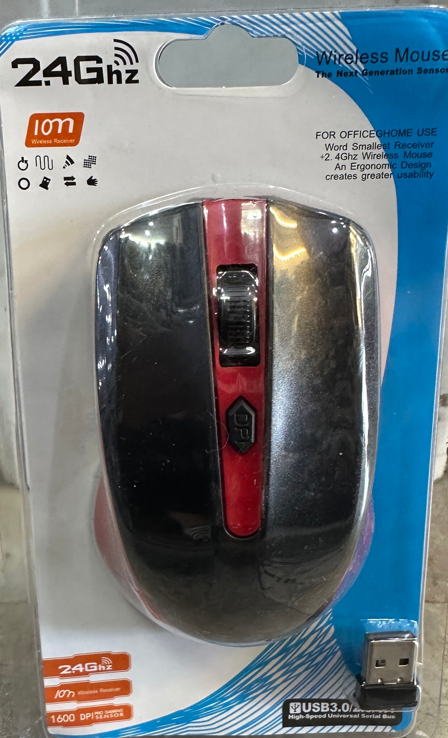 Souris sans fil 2,4 GHz