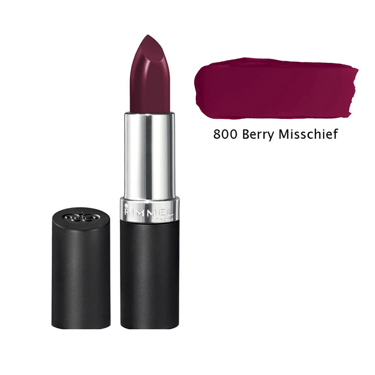 Rouge à lèvres Lasting Finish de Rimmel London 800 Berry Mischief