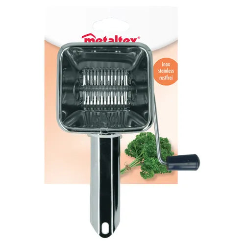 METALTEX HACHOIR À PERSIL Acier inoxydable