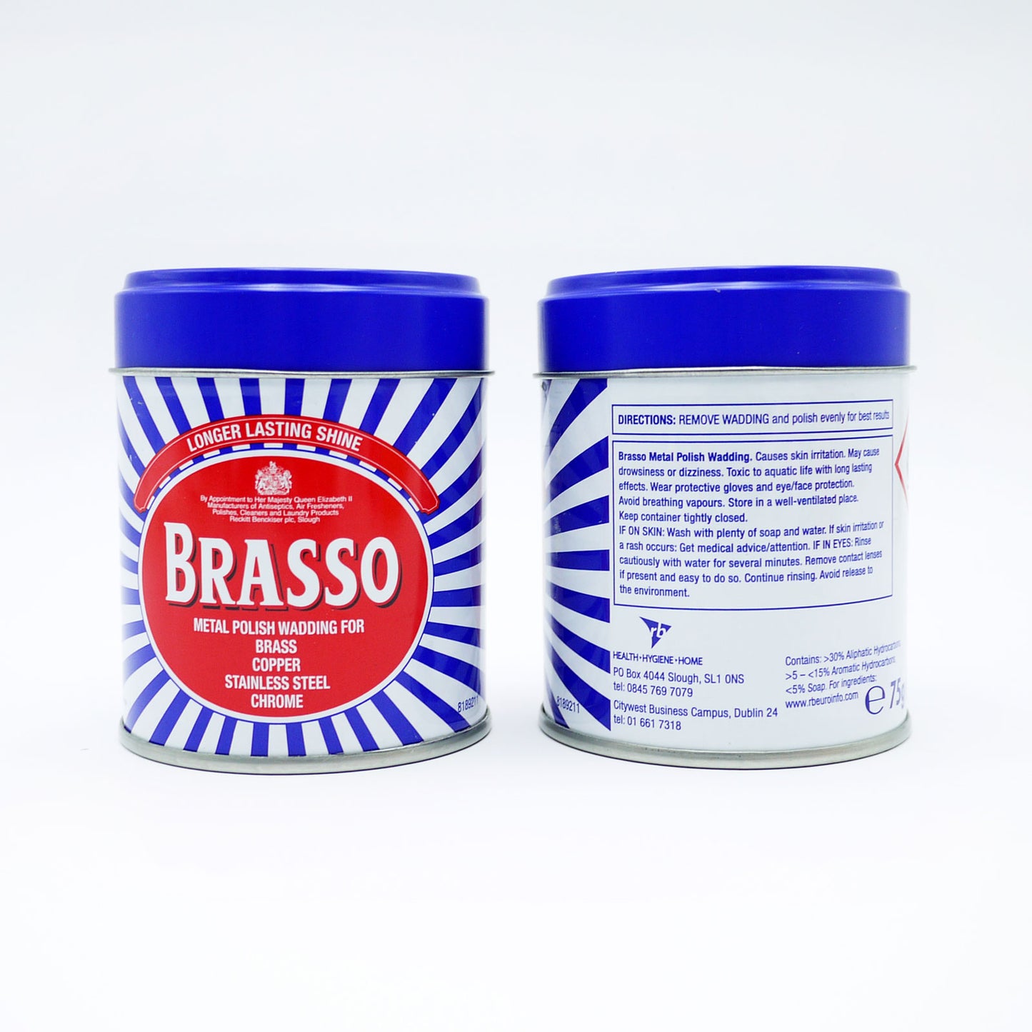 BRASSO OUATE À POLIR LES MÉTAUX 75G