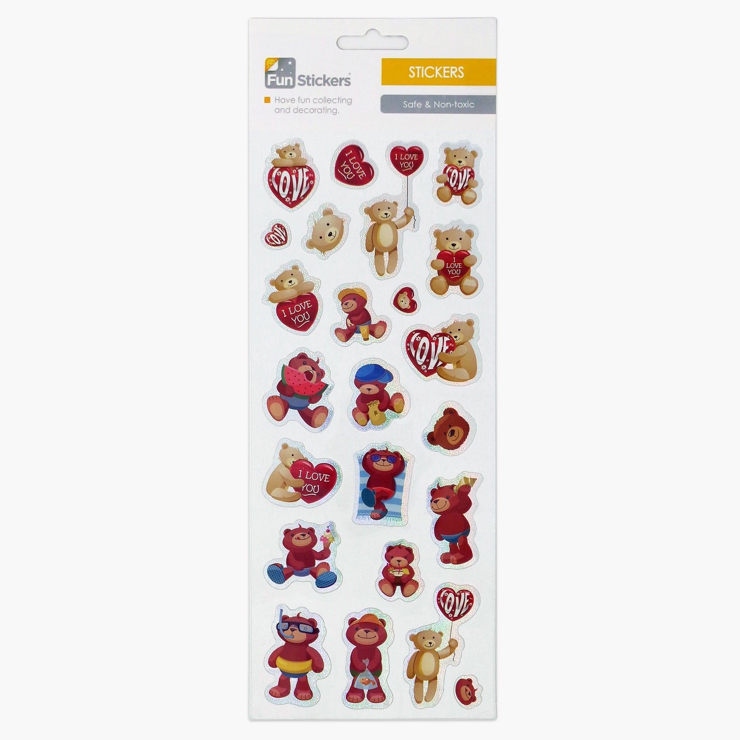 Fun stickers Teddy Love