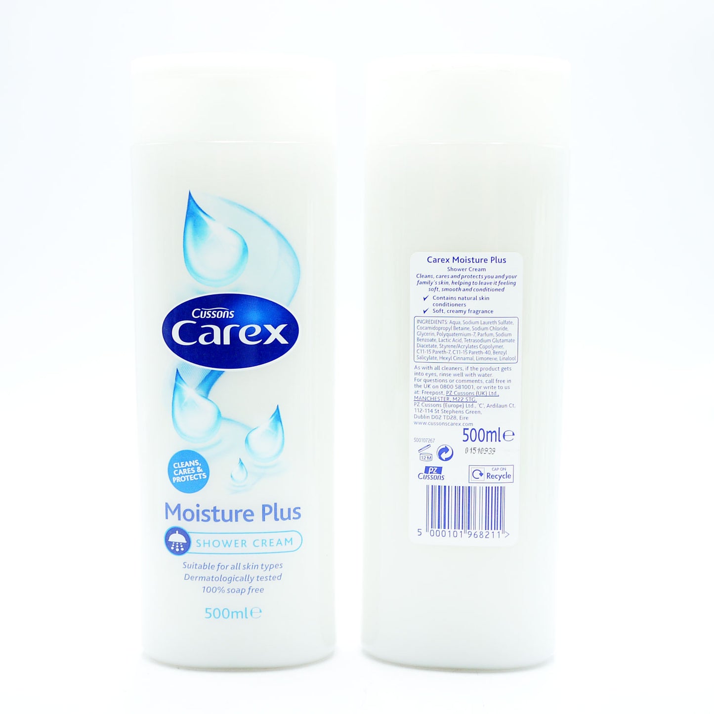 CAREX GEL DOUCHE HYDRATATION INTENSE 500ml