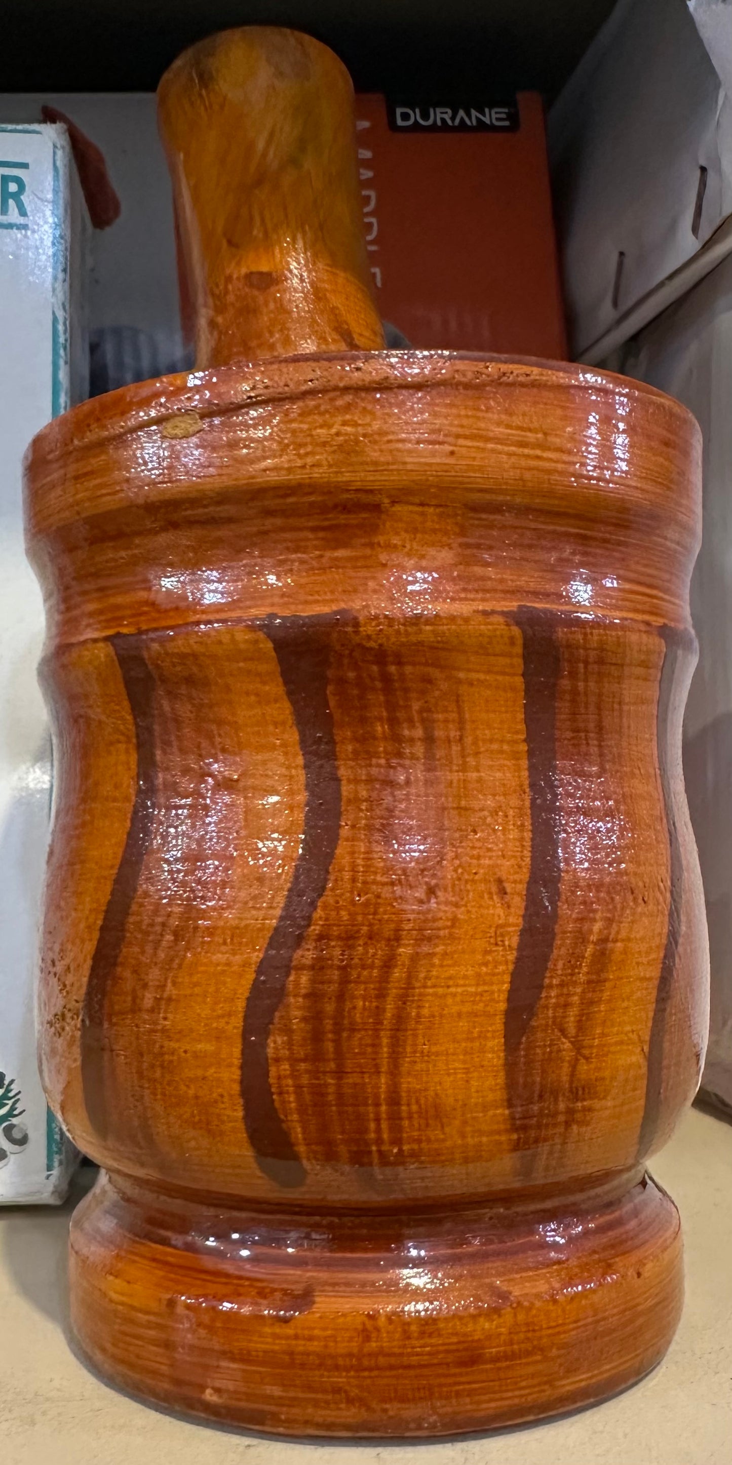 MORTIER ET PILON EN BOIS