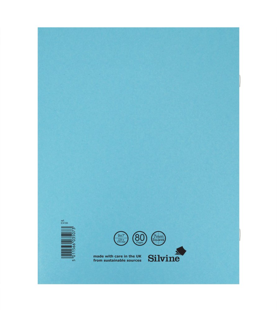 CAHIER DE BROUILLON SILVINE 80 pages 229x178mm