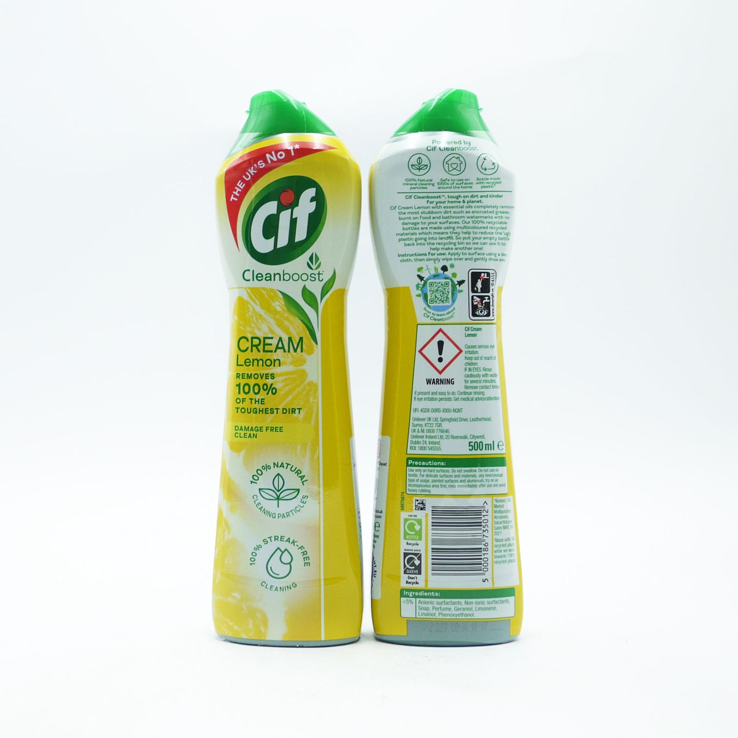 CIF CRÈME CITRON FRAIS 500ml