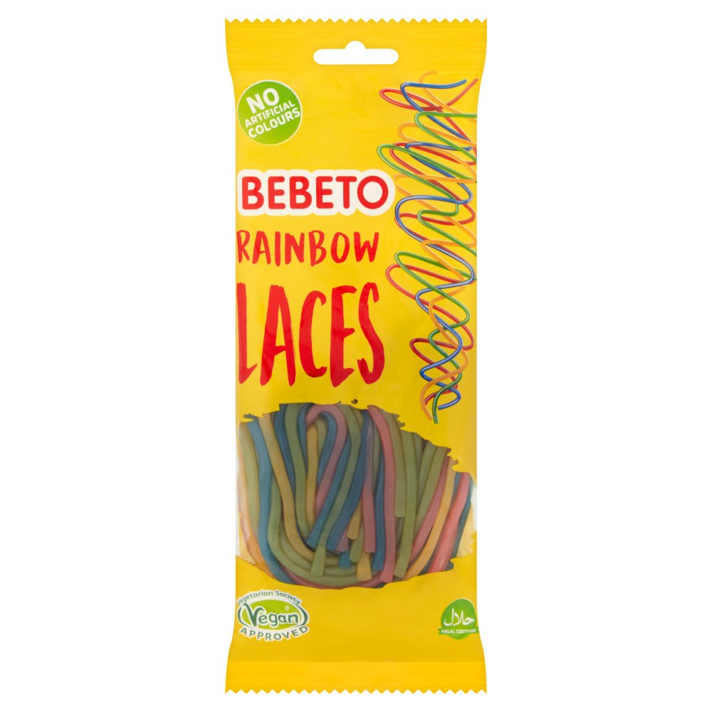 Bebeto Lacets Arc-en-Ciel 160g