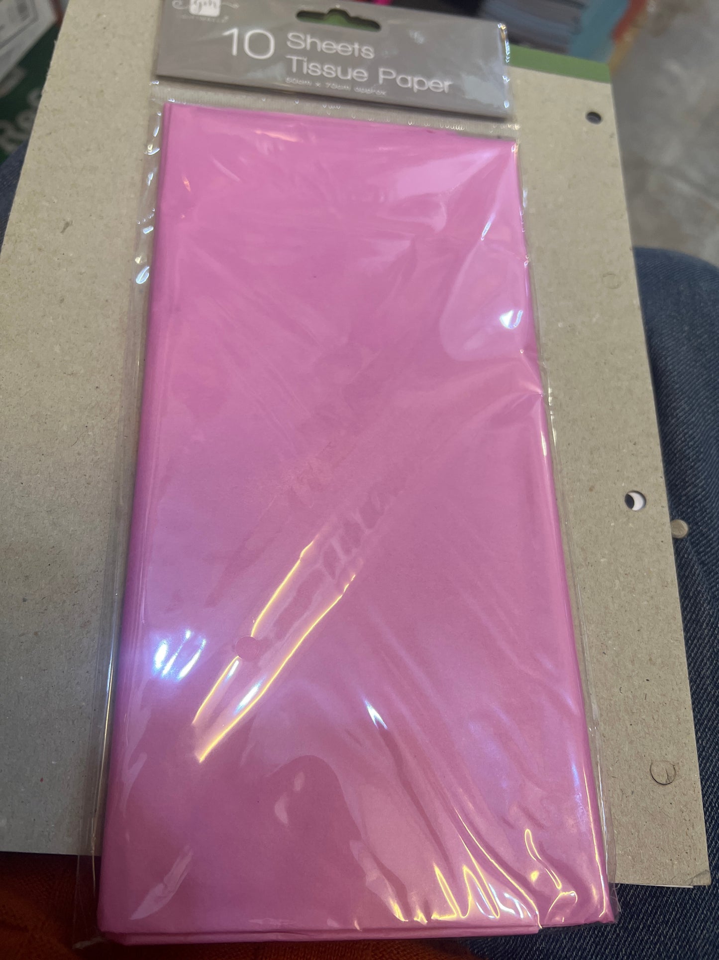 Papier de soie rose