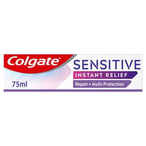 Dentifrice Colgate Sensitive Instant Relief Répare + Multi-Protection 75ml