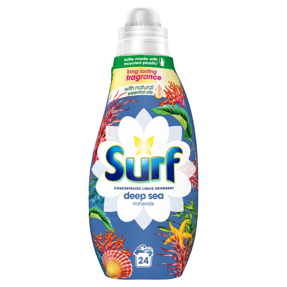 Surf Concentrated Liquid Laundry Detergent Deep Sea Minerals 24 washes