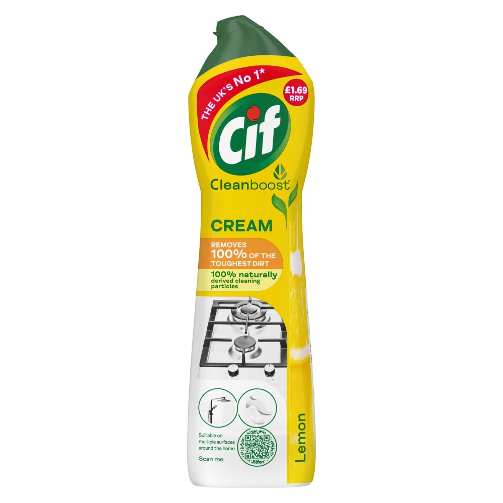 Cif Crème à Récurer Citron 500 ml