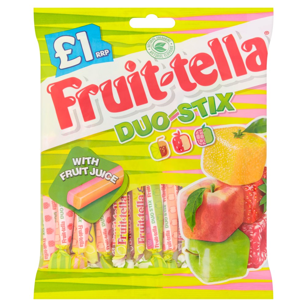 FRUIT-TELLA DUO STIX 135G