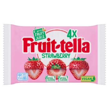 Fruit-tella Fraise 4 x 41g