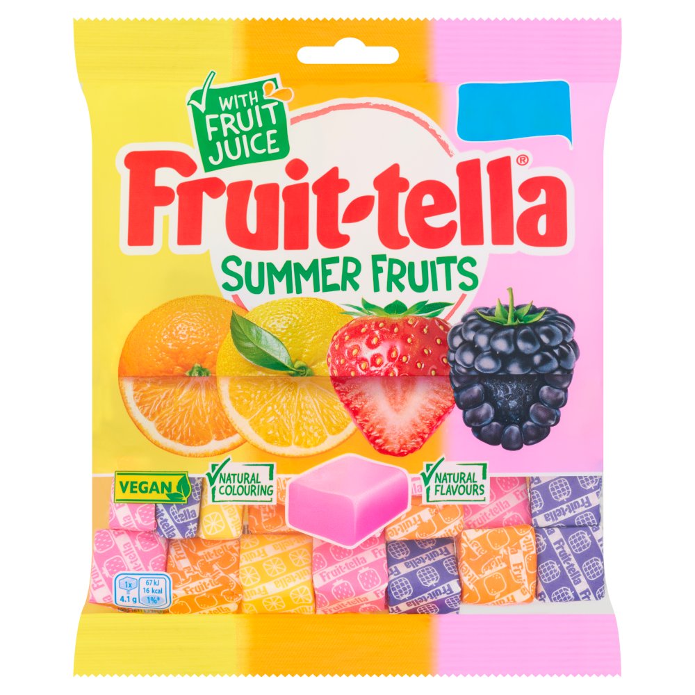 Bonbons FRUIT-TELLA FRUITS D'ÉTÉ