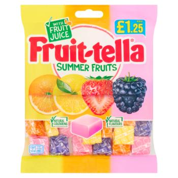 Fruit-tella Summer Fruits 135g