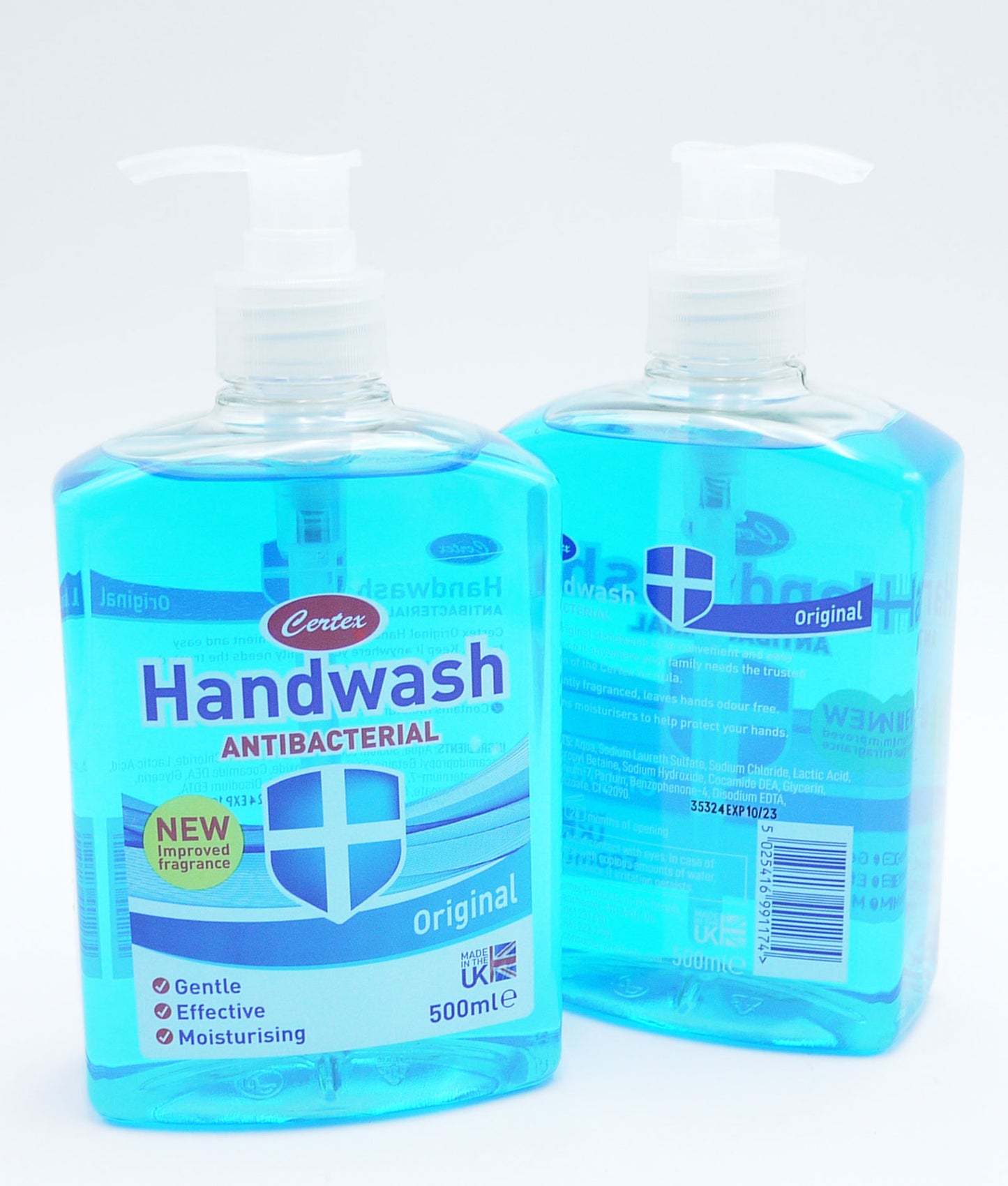 SAVON LIQUIDE ANTIBACTÉRIEN ORIGINAL CERTEX POUR LES MAINS 500ml
