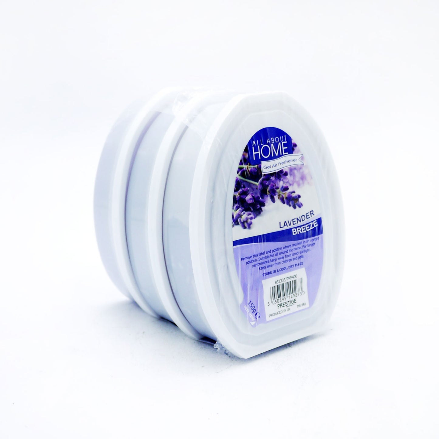 ALL ABOUT HOME DÉSODORISANT GEL LAVANDE 3PQS