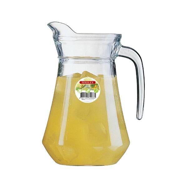 1.2Lt GLASS JUG - STEELEX GLASS