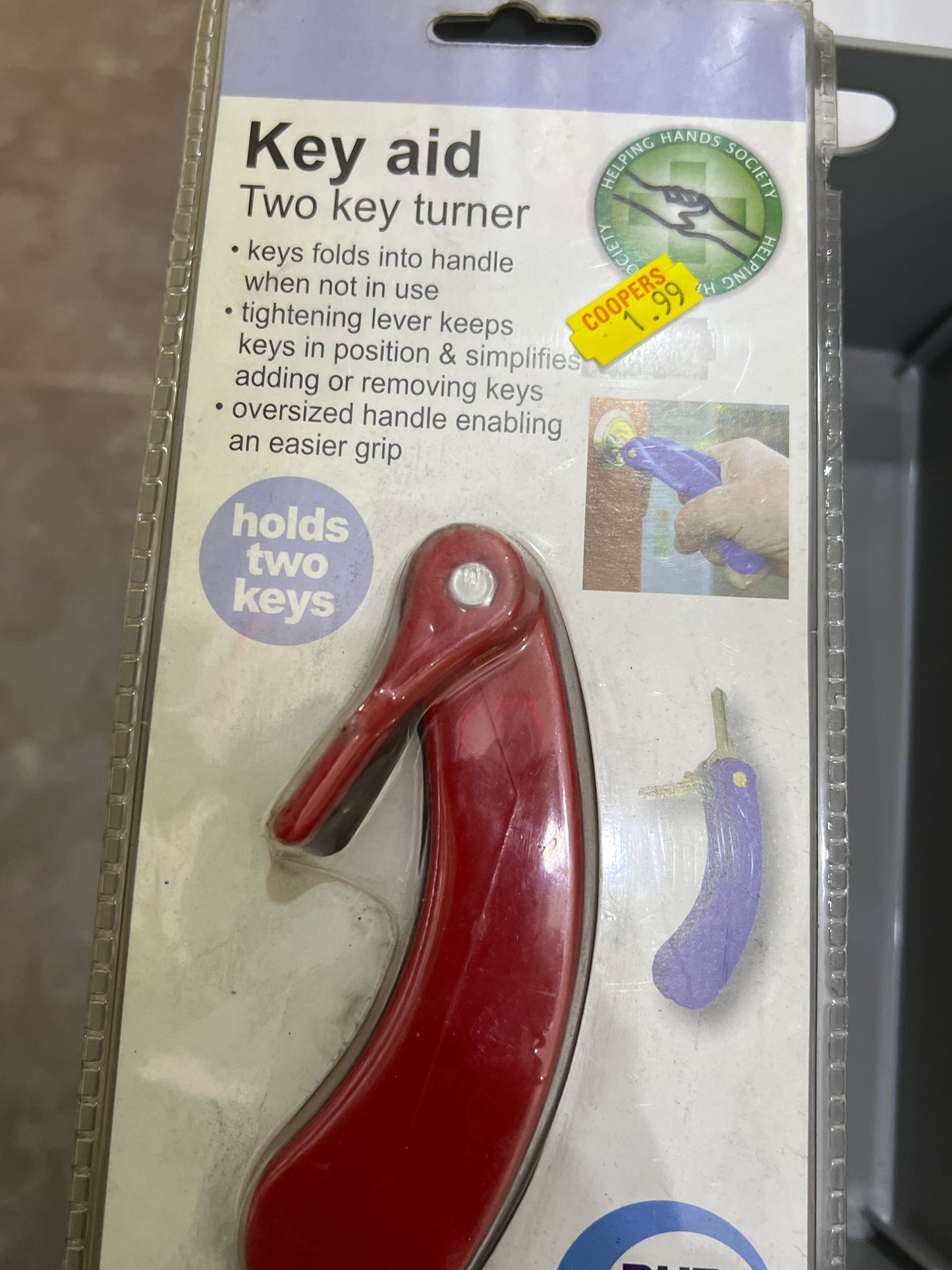 Clé aide deux clés Turner