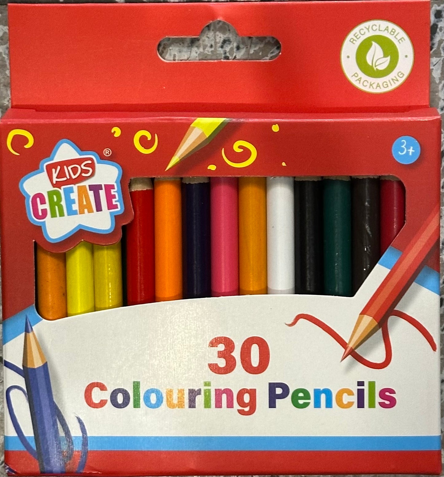 30 Colouring Pencils