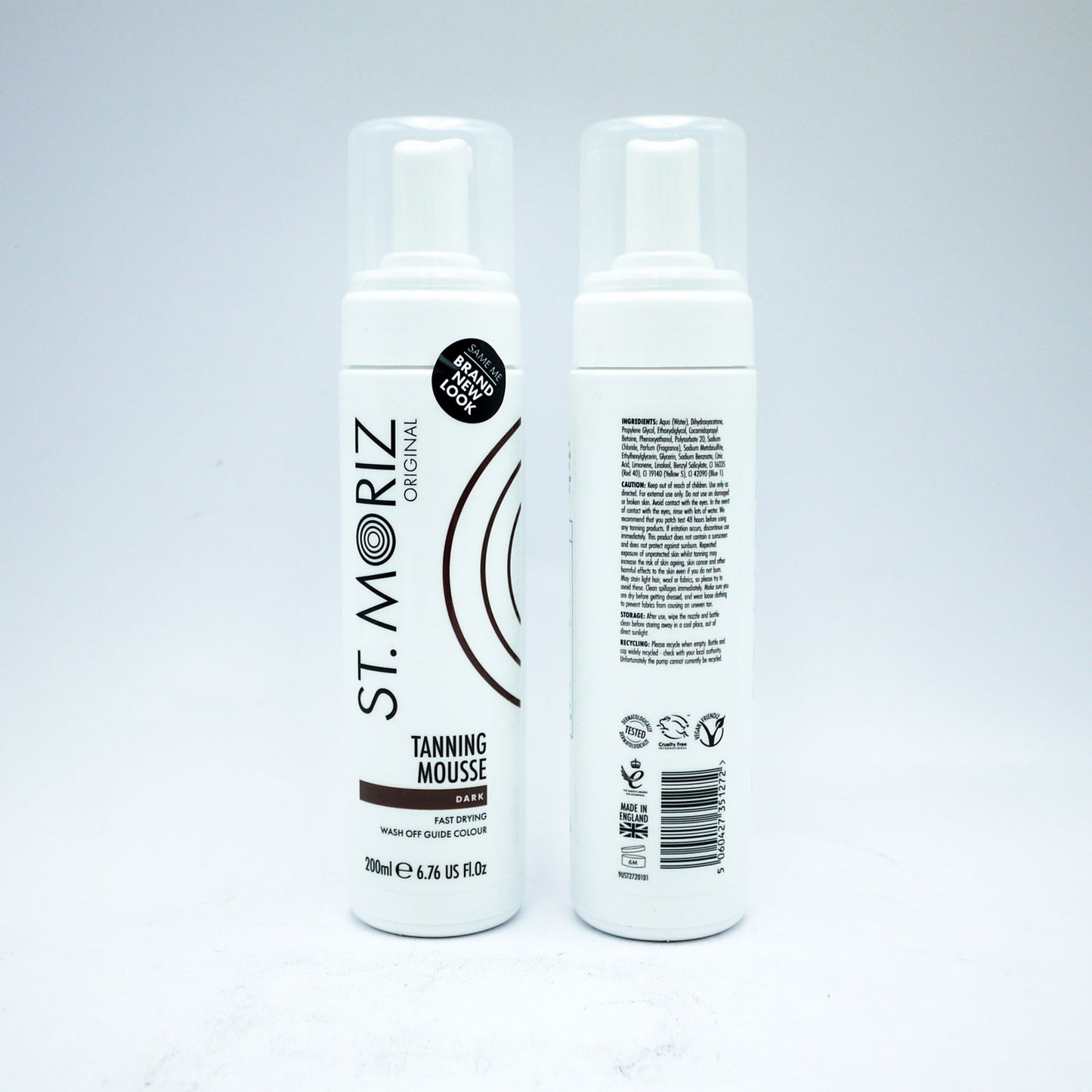 MOUSSE AUTO-BRONZANTE ST MORIZ TEINTE FONCÉE 200ML