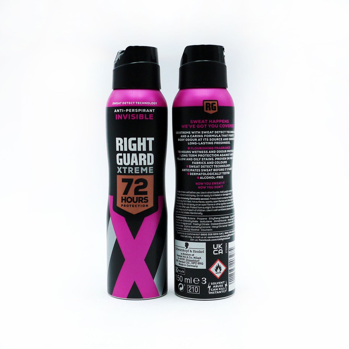 RIGHT GUARD DÉO A/T EXTRÊME INVISIBLE FEMMES 150ml