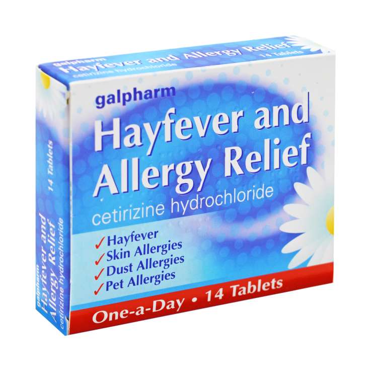 Galpharm H/Fever & Allergy Cetirizine 14's