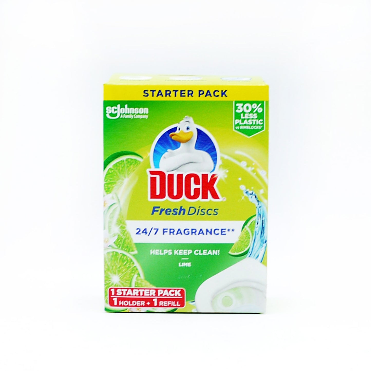 CANARD WC DISQUES ZESTE DE CITRON VERT UNITAIRE