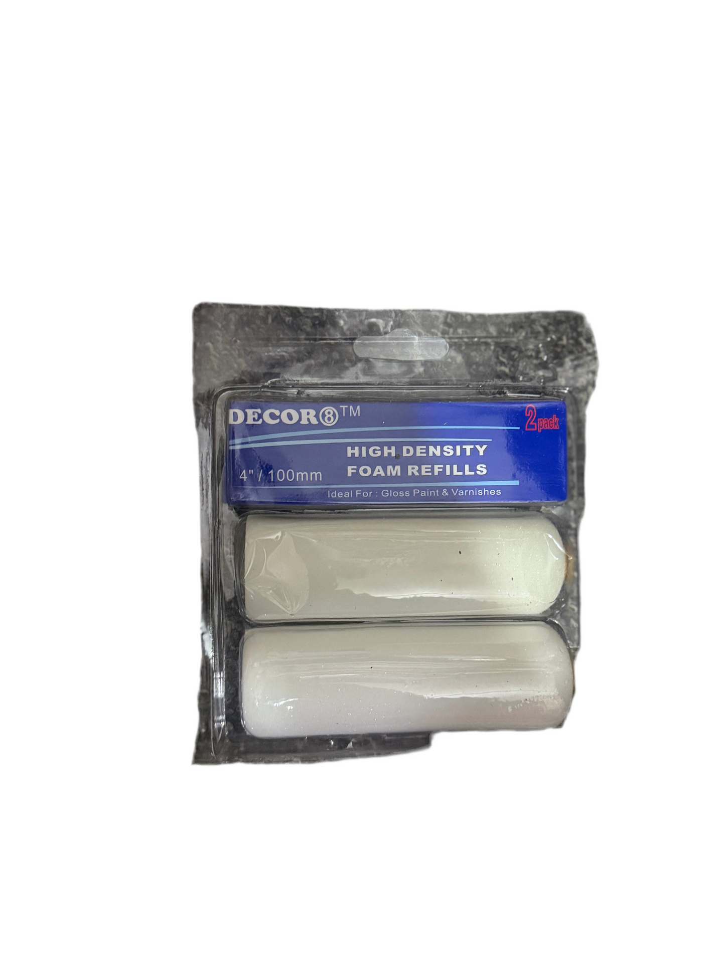 DECOR8 HIGH DENSITY FOAM REFILLS 4” /100mm