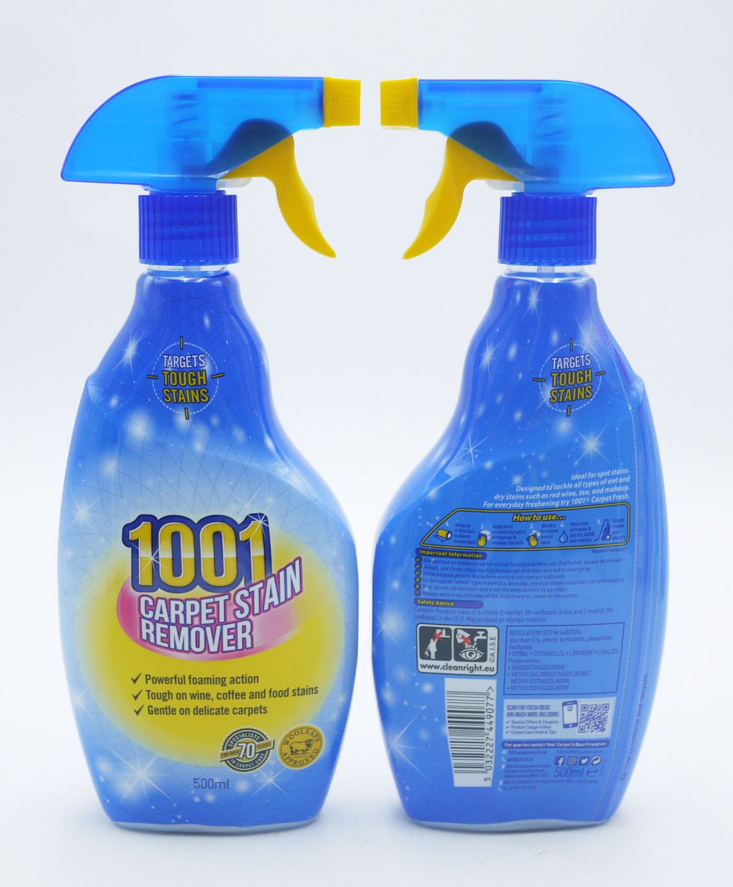 DÉTACAHANT POUR TAPIS 1001 500ML