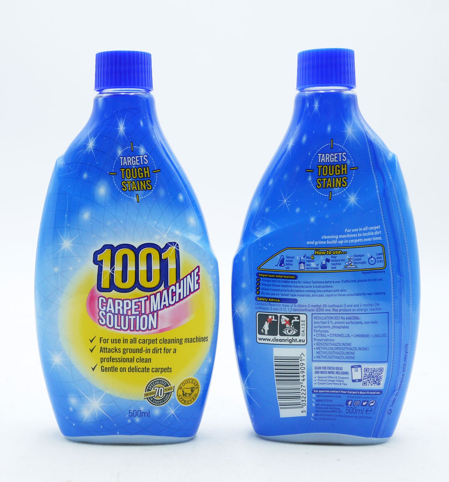 1001 SOLUTION MOQUETTE MACHINE 500ML