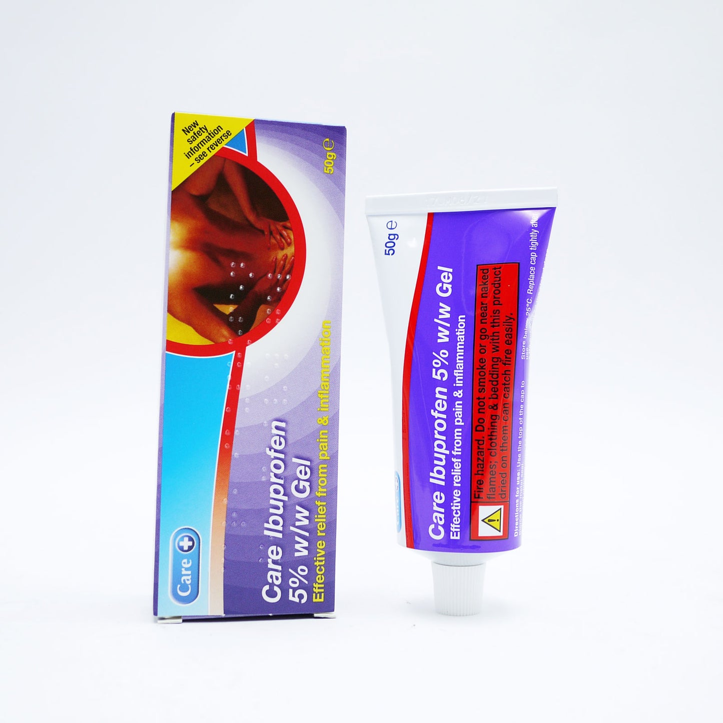 CARE IBUPROFÈNE GEL 5% 50G