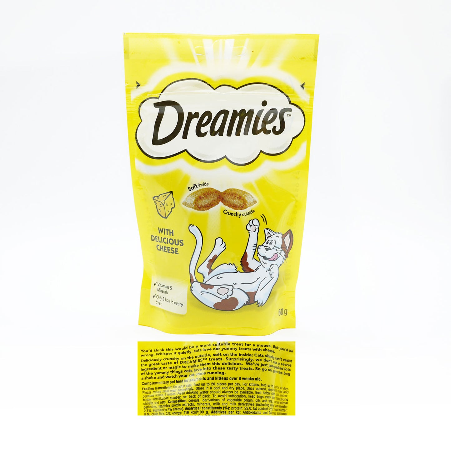 FRIANDISES POUR CHATS DREAMIES SAVEUR FROMAGE 60G