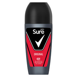 Sure Roll On 50ml Mens Original Dry